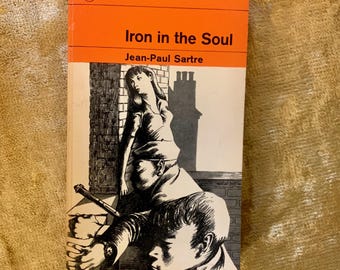 Iron in the Soul by Jean-Paul Sartre a vintage Penguin paperback 1963 1st