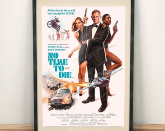 James Bond Poster Etsy