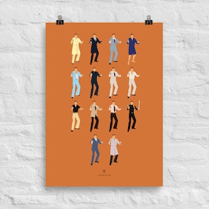 James Bond poster - Live And Let Die poster - James Bond Art - Roger Moore poster, wall art movie poster, Christmas gift for him
