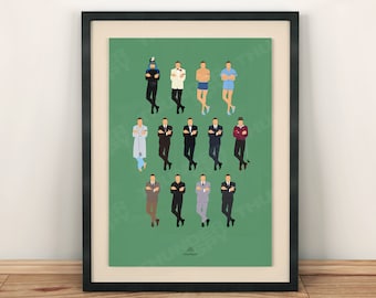 Póster de la película Goldfinger (A3/11,7 x 16,5 pulgadas) - Impresión artística giclée premium de Fashion Bond