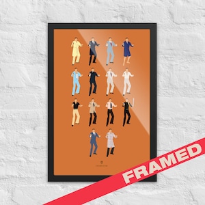 James Bond poster - Live And Let Die poster - Vintage FRAMED wall art movie poster- James Bond Art, Roger Moore, Christmas gift for him