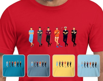 Camiseta de James Bond 007 - Películas de Sean - Arte de James Bond - Camiseta de disfraces de James Bond - Sean Connery - Regalo de cumpleaños para él