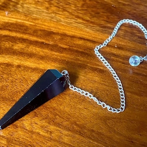 Black Obsidian Pendulum