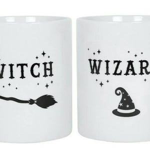 Witch and Wizard Mugs