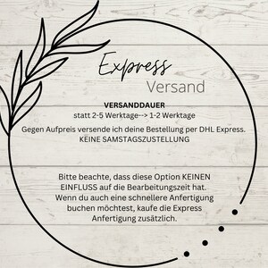 EXPRESS Anfertigung und oder Expressversand image 5