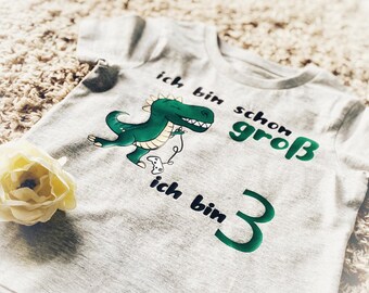 Geburtstagsshirt | Geburtstagsshirt mit Bild| personalisiertes Shirt | 100% Bio-Baumwolle