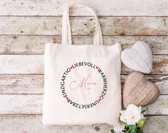 Baumwolltasche MAMA | Markttasche | Geschenk | Individuelle Geschenke | Muttertag | Geschenk für Mama | Muttertagsgeschenk | *rund*