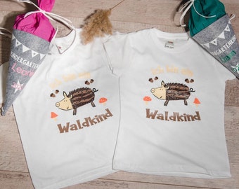 Waldkindergartenkind / Kindergarten-T-Shirt / Waldkindergarten-Shirt