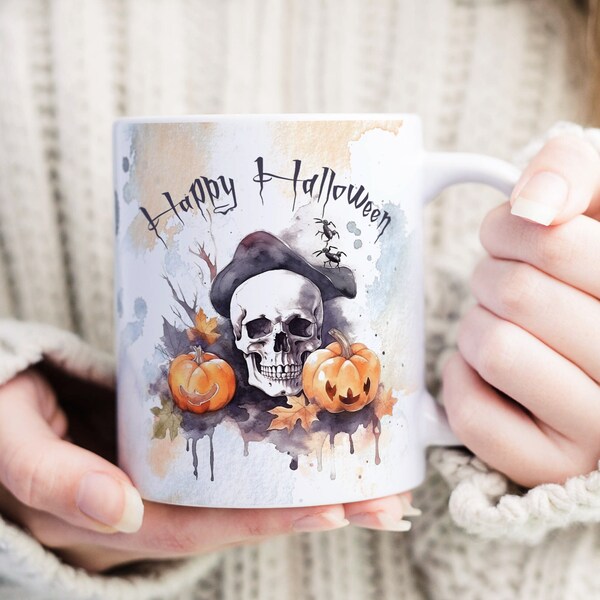 Halloween Autumn Mug Men's Gift Husband Boyfriend Gift Wife Girlfriend Gift Herbstdeko Ceramic Mug Coffee Mug