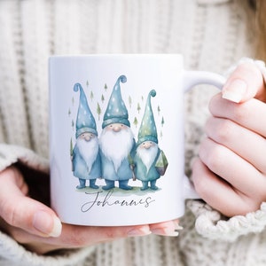 Mug Personalized Mug Christmas Personalized Christmas Mug Gnome Gifts for Women Men Gift Best Friend Colleague