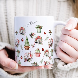 Christmas Mug Personalized Christmas Mug Merry Christmas Gifts for Women Best Friend