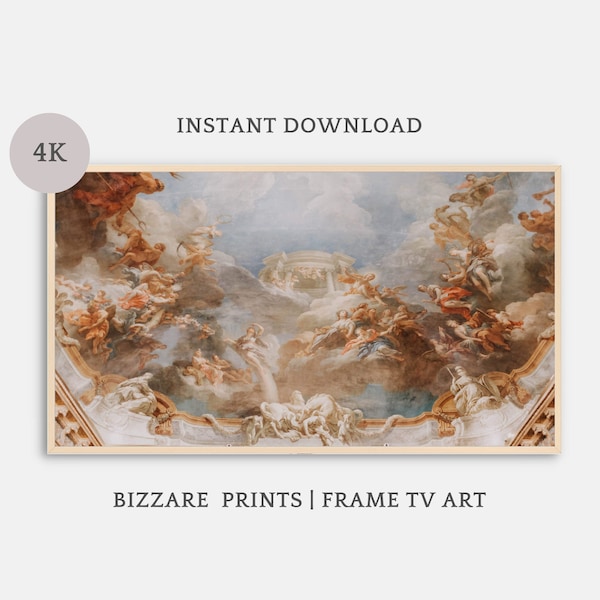 Samsung Frame TV Art Renaissance Painting, Mid Century Art, Frame Tv Modern Art, Frame Art, Oil Painting Tv Art, Watercolor Art