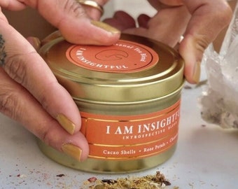 Cacao Rose Chamomile Tea Blend | Organic Loose Leaf Tea - Best tea - Birthday present - mom gifts -  spiritual gift - yoga gift for her him