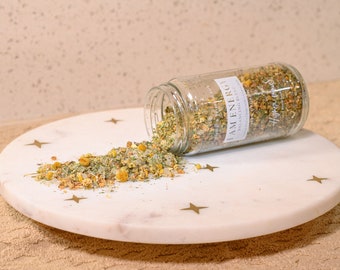 Mineral & Botanical Bath · I AM ENERGY · Herbal Bath Salt · Ritual Soak · Organic · Plant · Spiritual Bathing · Nature Bath Bomb · Mantra