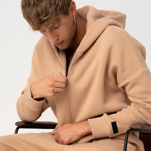 Men&#39;s Casual Wear, 3 Colors, Tracksuit, Zippered Jumper, Long Sleeves, Pocket Pants, Long Pants, Home Wear Outdoor, Leisure Wear, Trip Wear