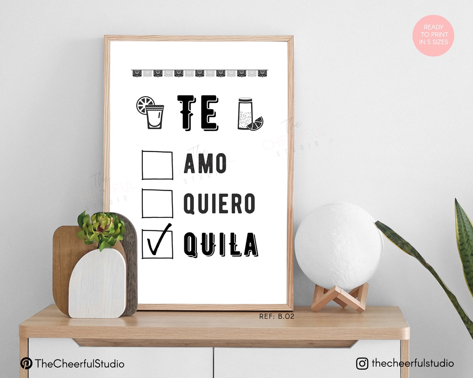 Tequila Sign Printable Art Home Bar Decor Wall Art Tequila Etsy