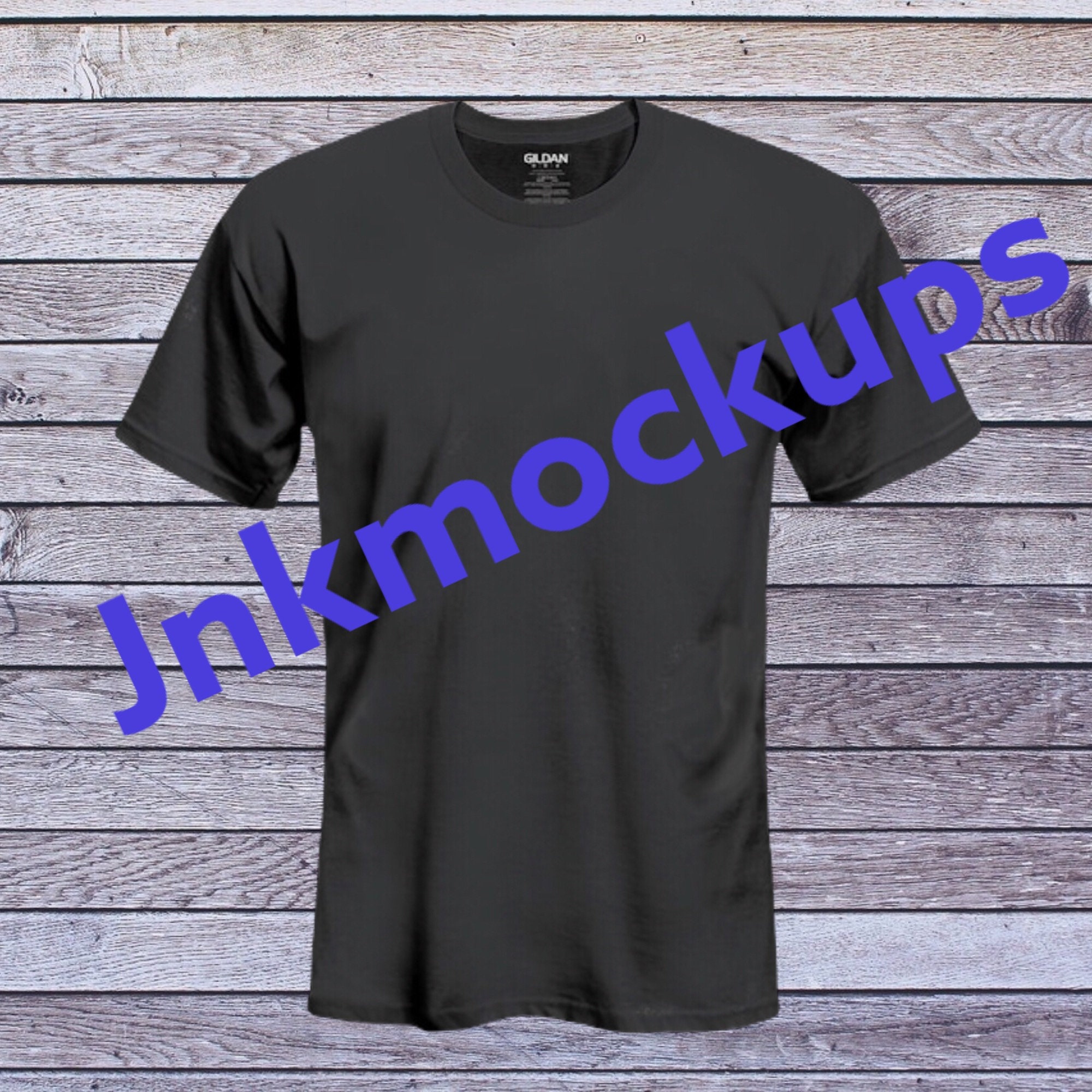 Download Gildan black t shirt mock up gildan black t shirt mockup ...