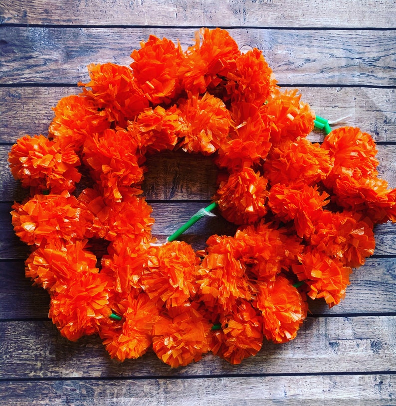Day of the Dead Garland Flower Garland Day of the Dead Etsy UK