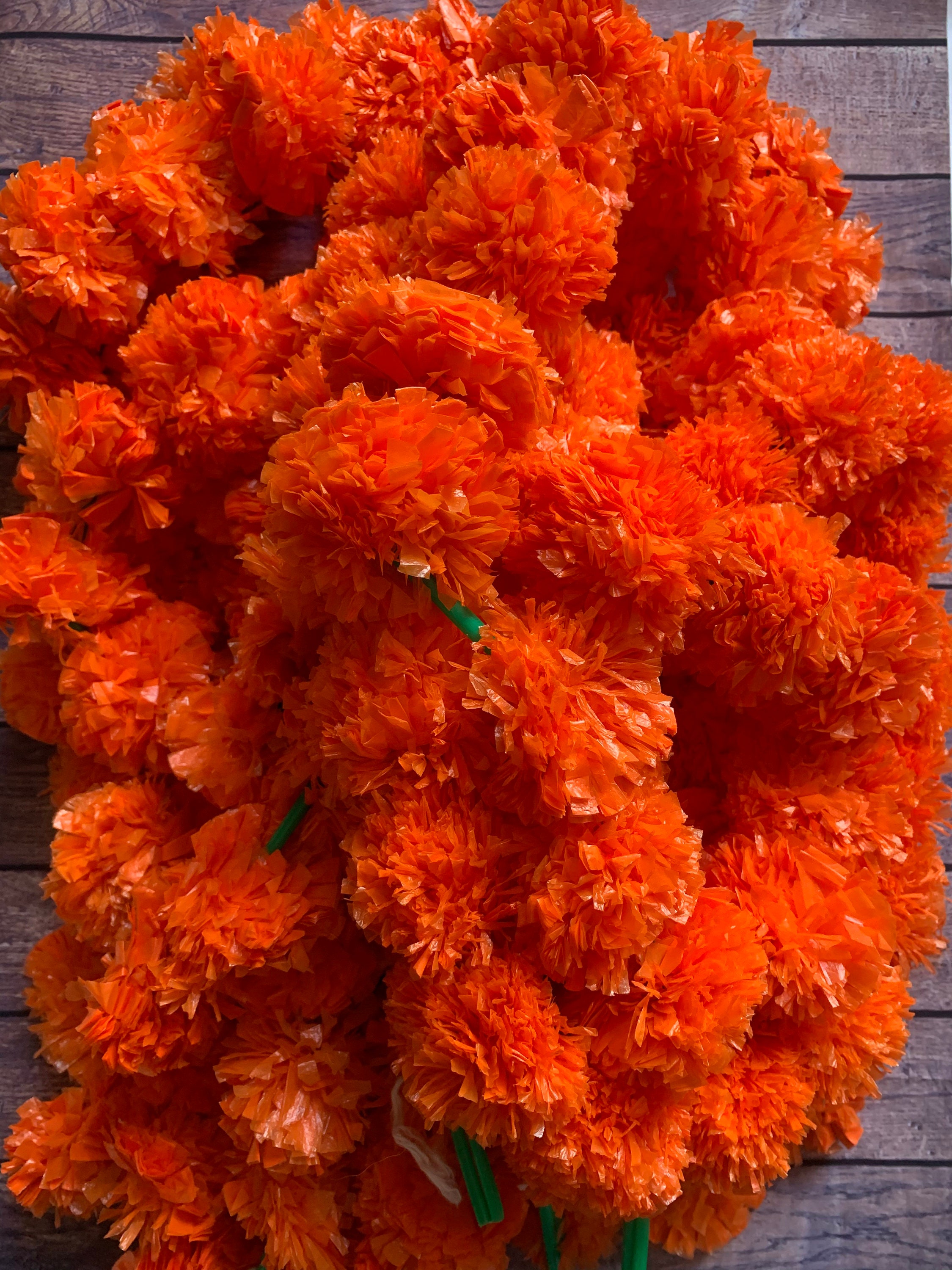 Day of the Dead Garland Flower Garland Day of the Dead Etsy UK