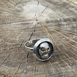 Sterling Silver Skull Ring