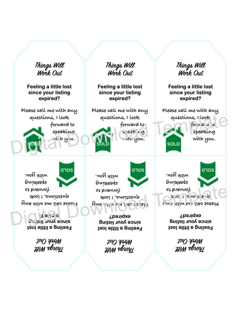 Expired Listing Marketing, Listing Expired Tags, Realtor Marketing