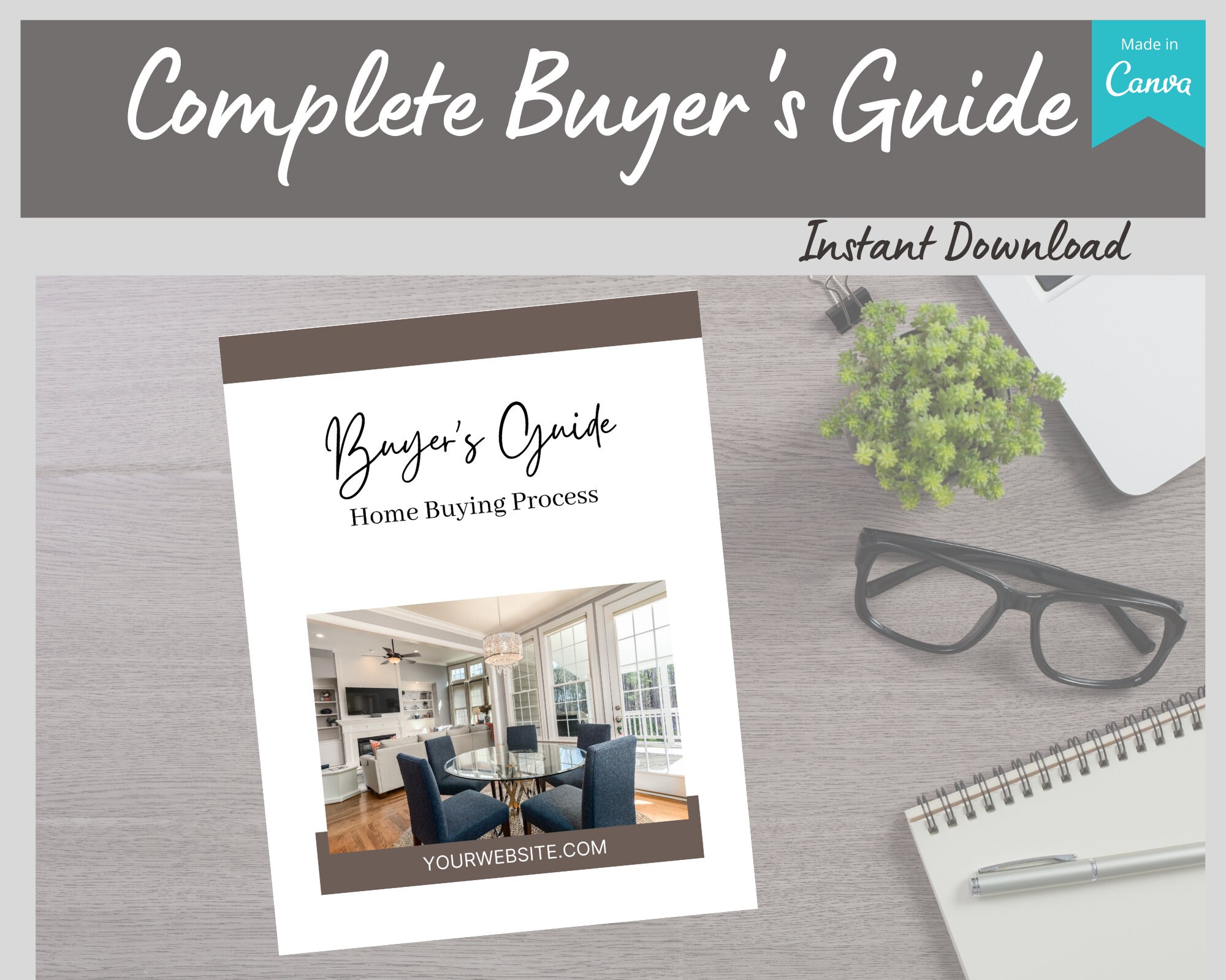 Real Estate Listing Presentation Buyers Guide Real Estate Etsy España