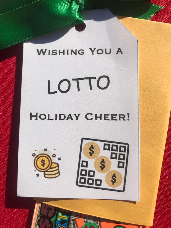 Wishing You A Lotto Holiday Cheer Printable Wishing You A Lotto Holiday Cheer Printable