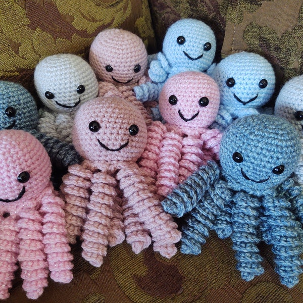 No-Sew Crochet Octopus Pattern