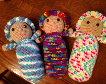 Swaddle Babies Crochet Pattern