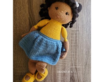 Handmade Crochet Doll, Customized Doll