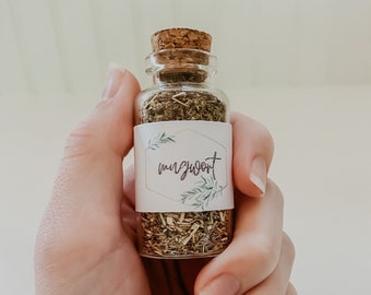 Mugwort | Loose Herb Apothecary Jar | Green Witch Spell Ingredients