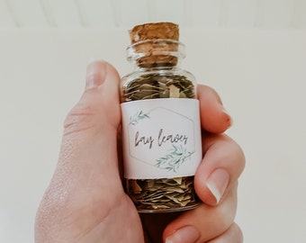 Bay Leaves | Green Witch Loose Herb Apothecary Jar | Spell Ingredients