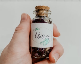 Hibiscusblaadjes | Losse Kruid Apothekerspot | Groene Heks Spreuken Ingrediënten