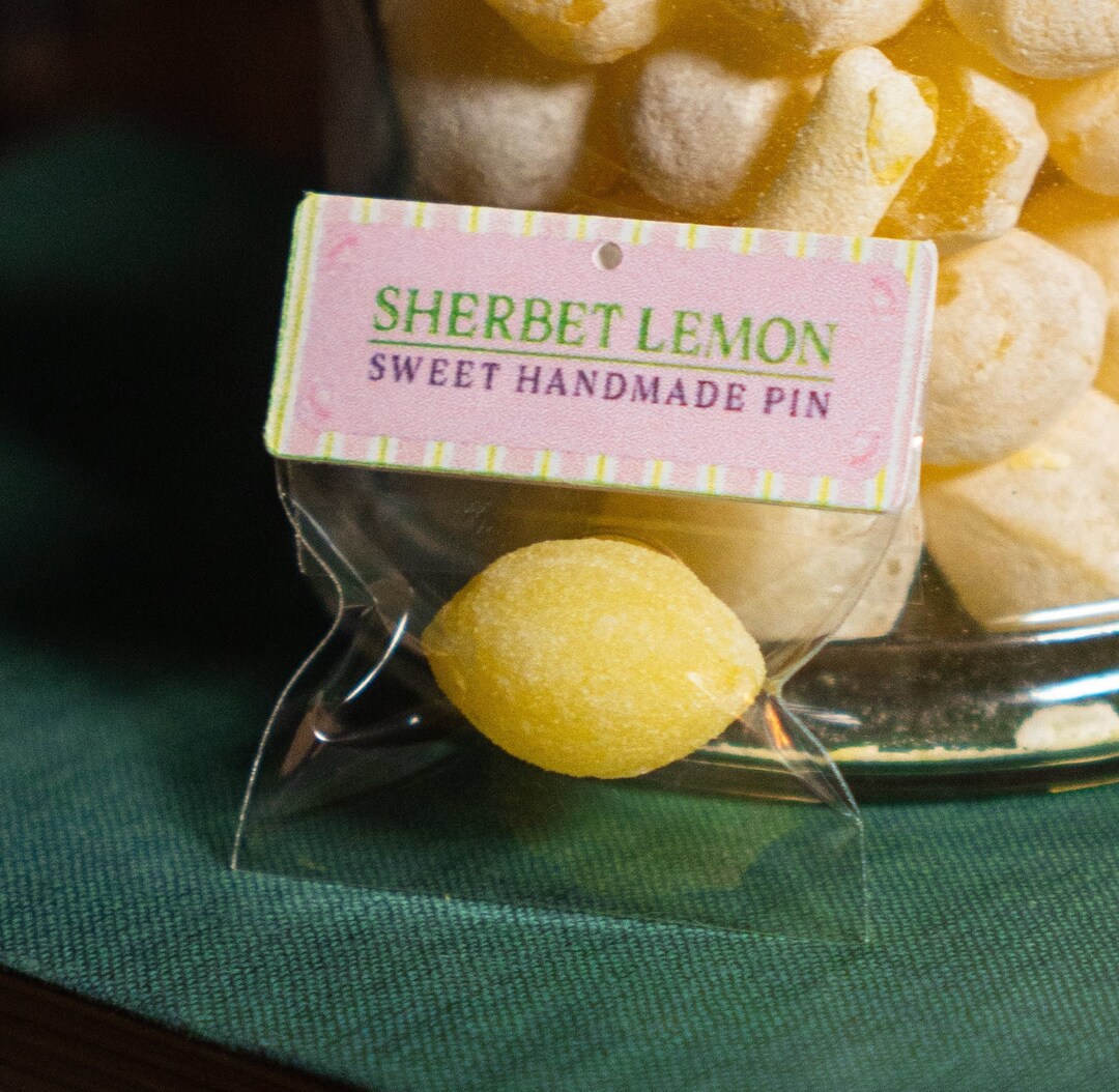 Sherbet Lemon Candy Pin Realistic Pin Harry Potter Etsy
