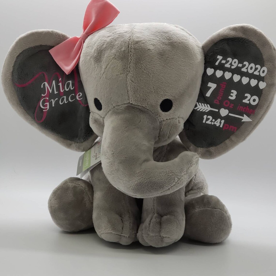 Adorable Keepsake Elephant Made to order Etsy