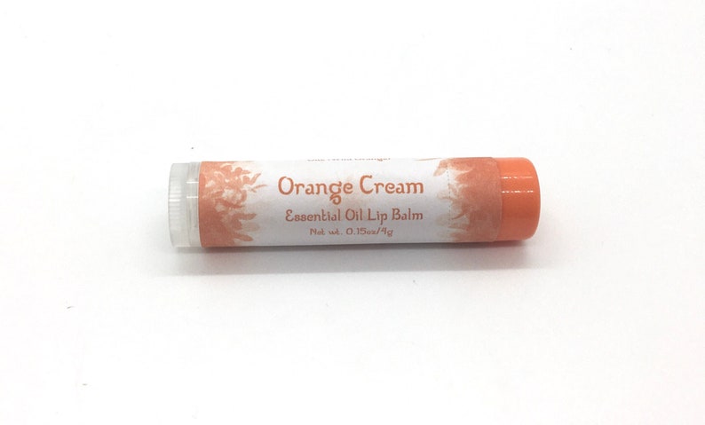 Organic Orange Cream Lip Balm | Organic Lip balm | Organic Chaps Organic Orange Cream Lip Balm | Organic Lip balm | Organic Chaps