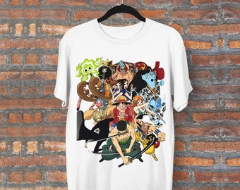 One Piece Anime Shirt Etsy