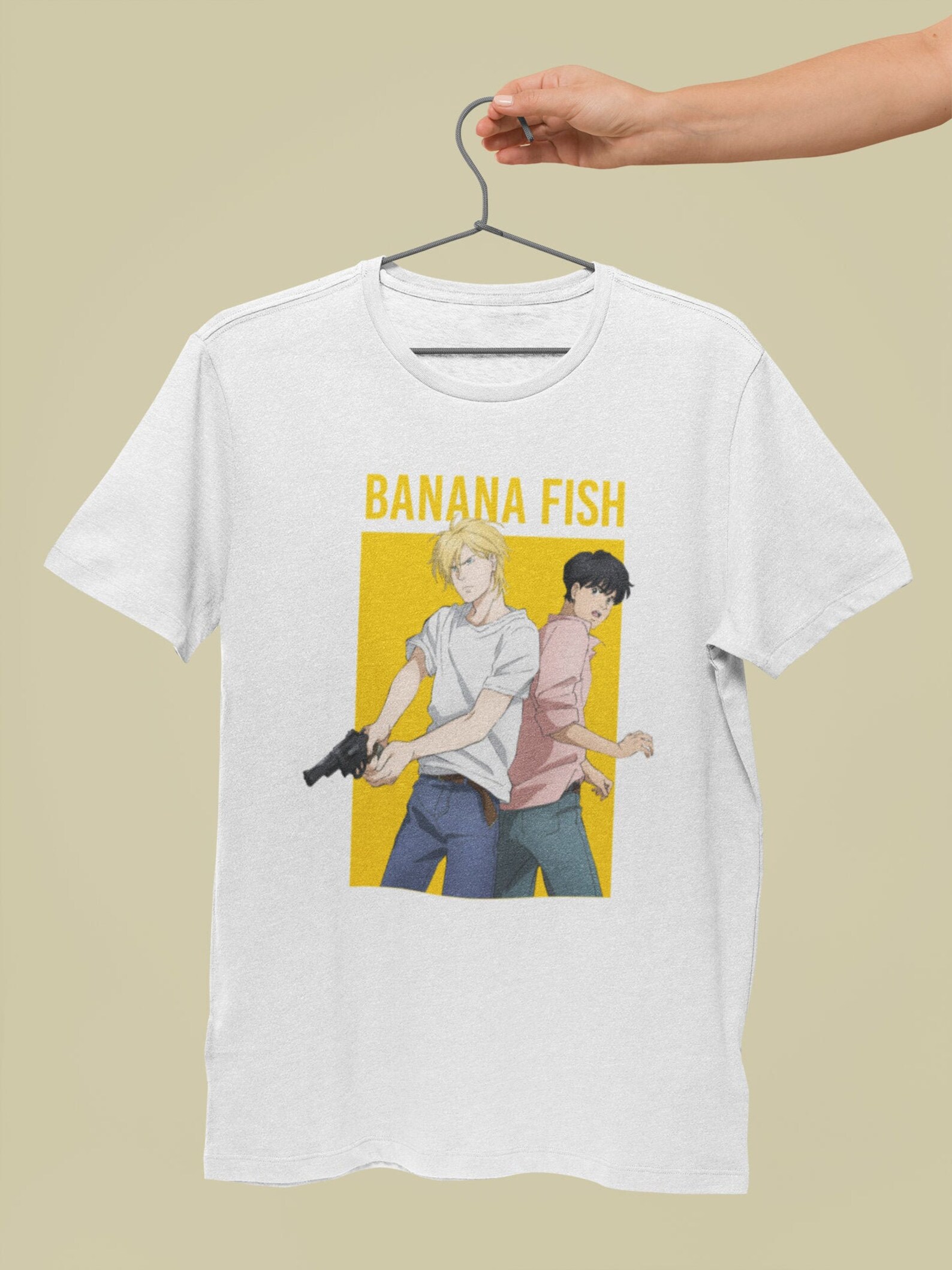 Unisex Banana Fish Shirt Anime shirt Manga shirt Anime Etsy