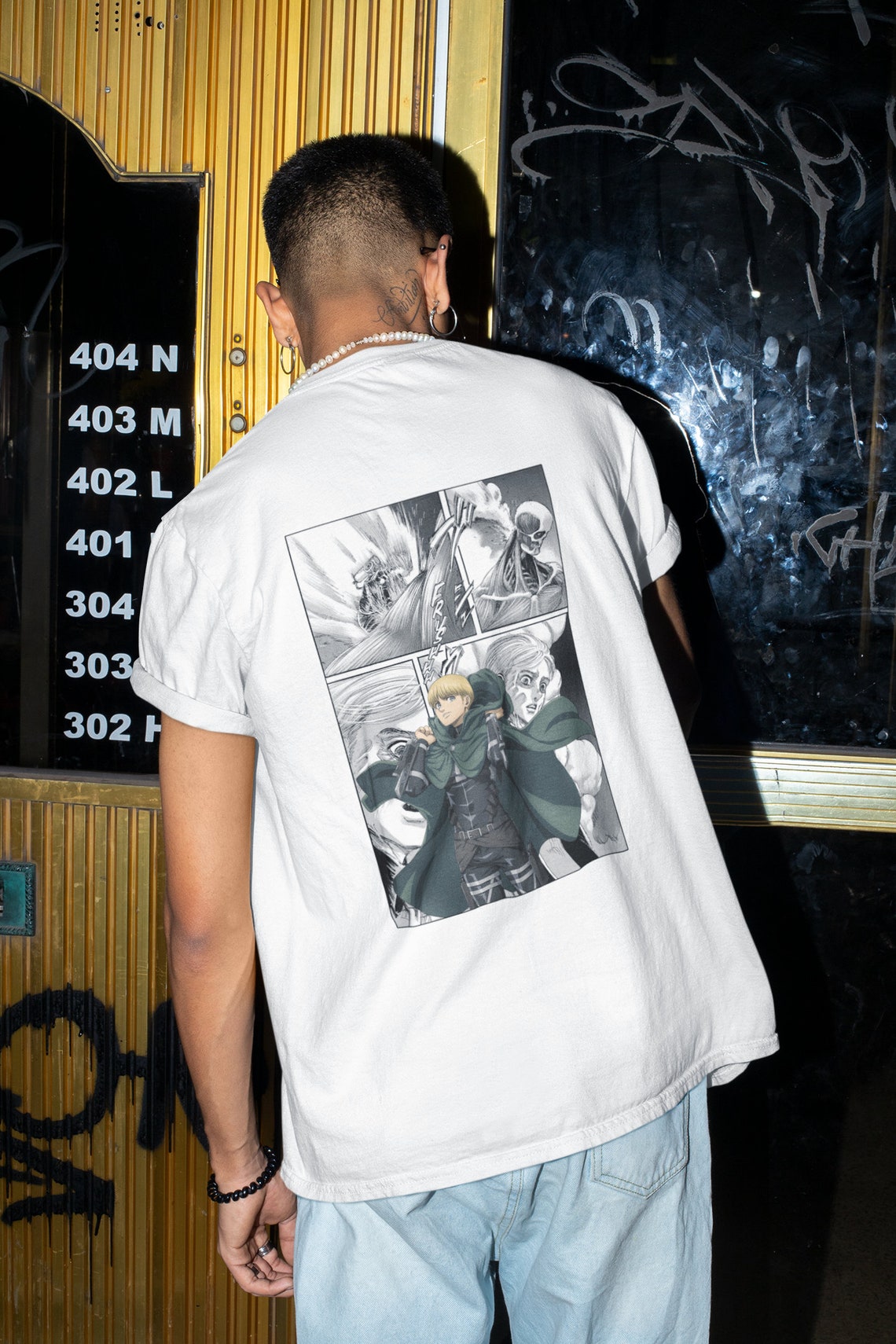 Unisex Armin Arlert Shirt Attack on Titan Shirt aot shirt | Etsy