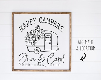 Happy Camper {Sign}