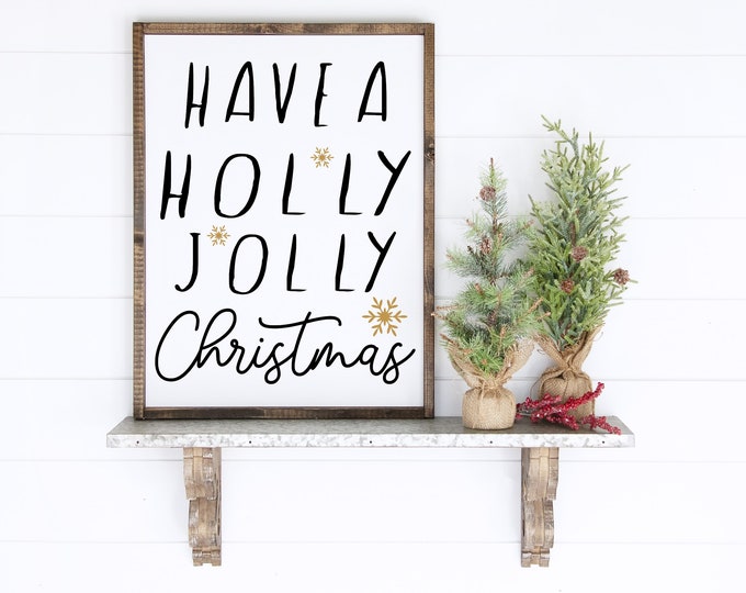 Featured listing image: Holly Jolly {Sign}