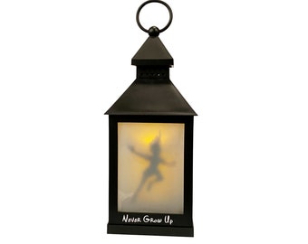 Black Peter Pan Inspired Decorative Lantern