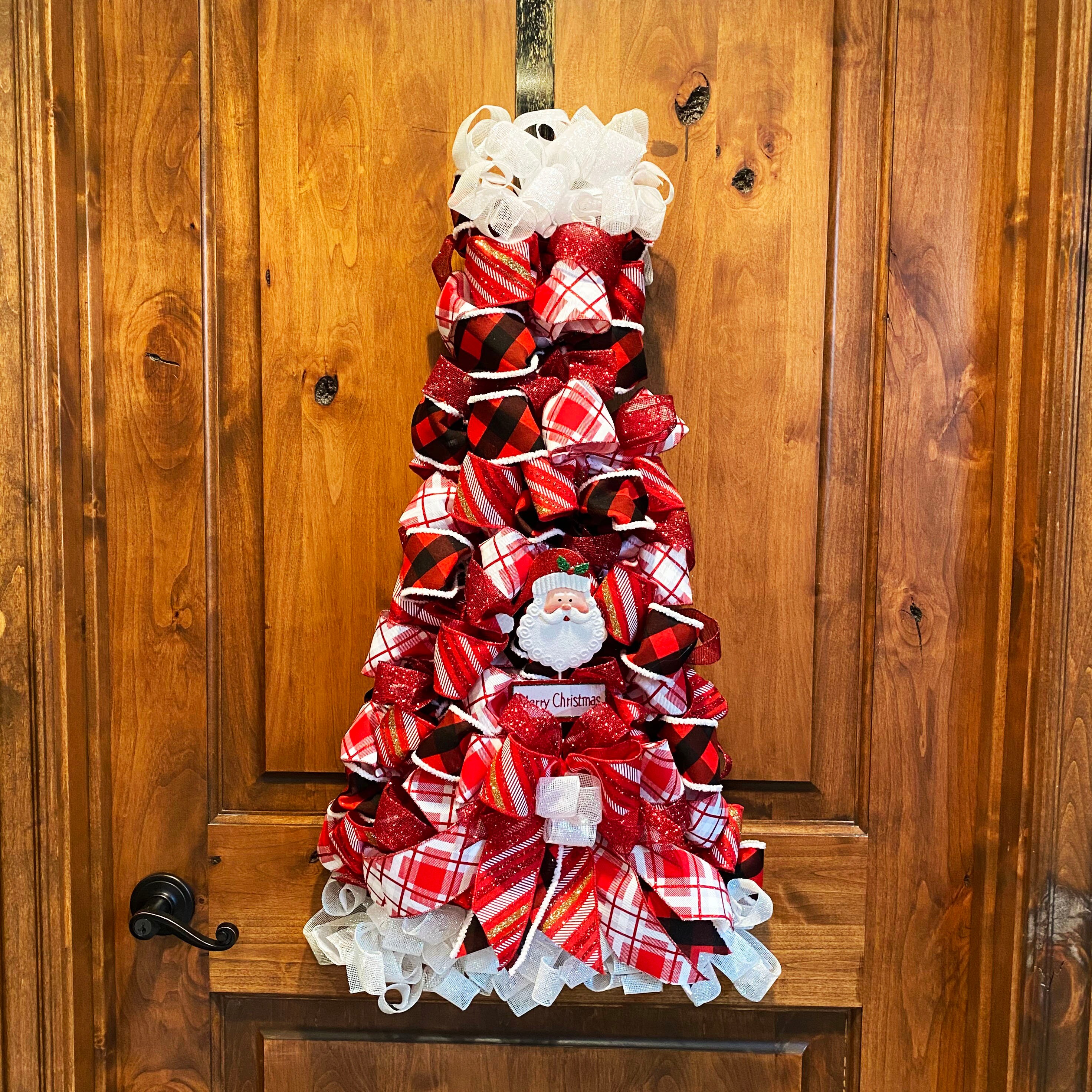 Whimsical Santa Wreath // Christmas Wreath // Holiday Wreath Etsy UK