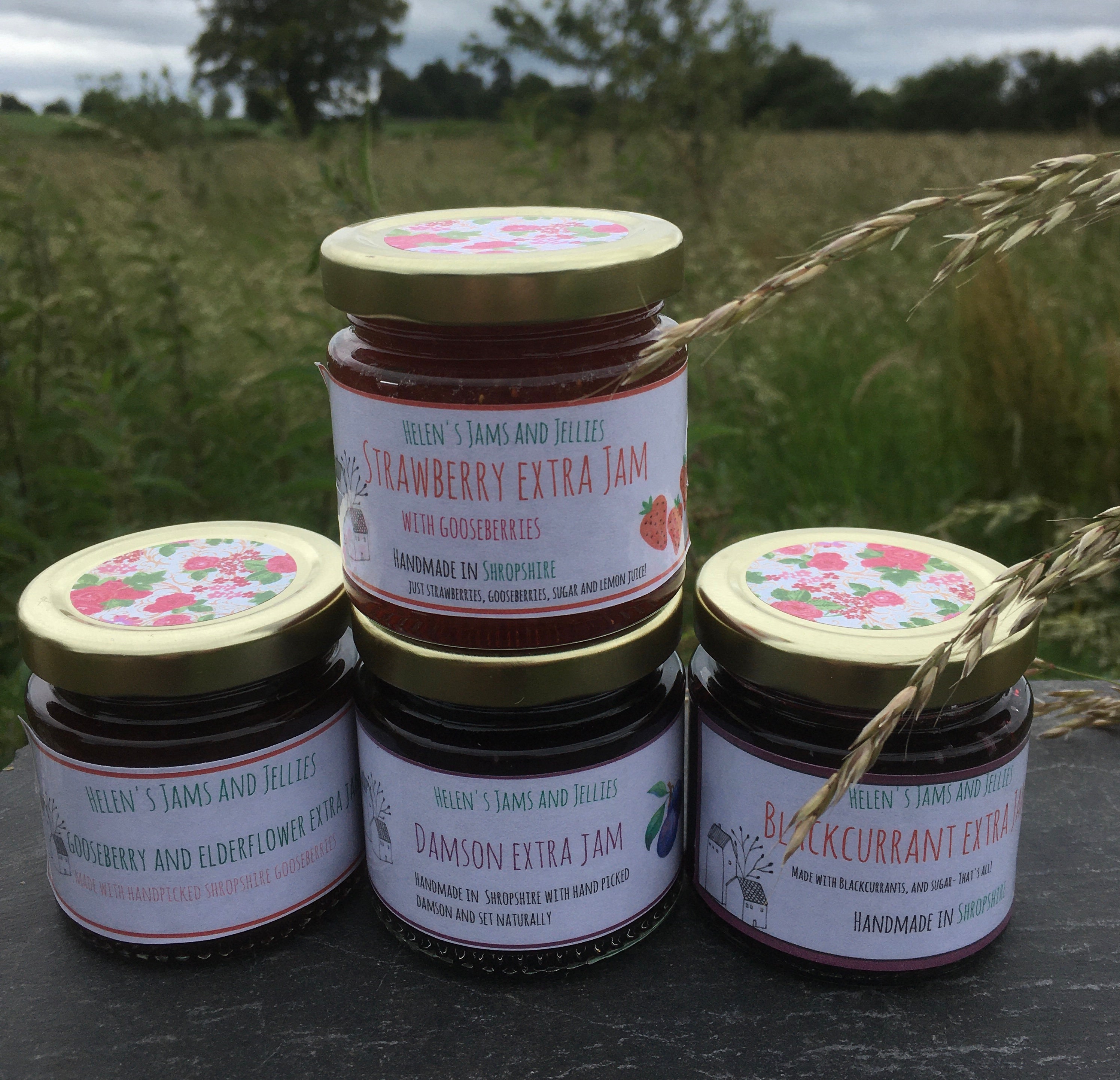 Afternoon tea jam selection Etsy