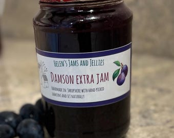 Damson Extra Jam - made from handpicked Shropshire damsons