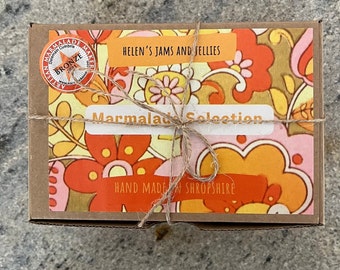 Hand made Gold Award winning Mini Marmalades Gift Selection