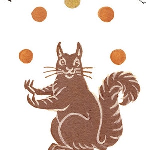 May include: A brown squirrel illustration with white accents and a curled tail is featured on a white background. The text "WORLD'S ORIGINAL" arches above the squirrel, with "DALEMAIN MARMALADE AWARDS" below.