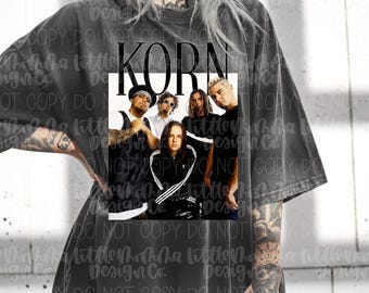 Korn band Digital Design PNG