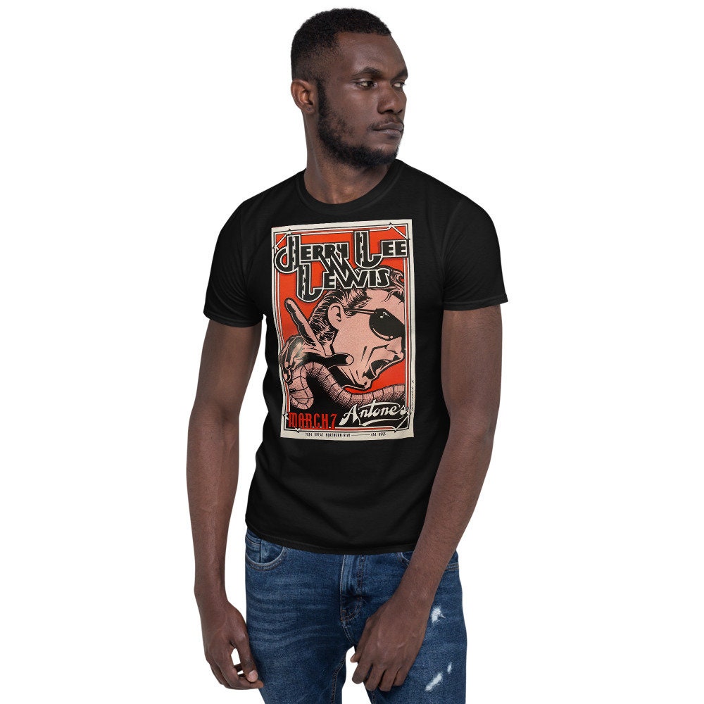 Discover Jerry Lee Lewis Short-Sleeve Unisex T-Shirt