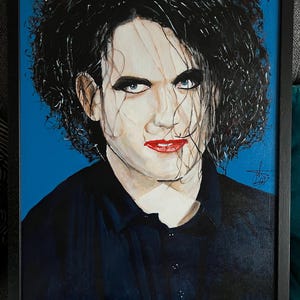 Robert Smith (The Cure, Framed)